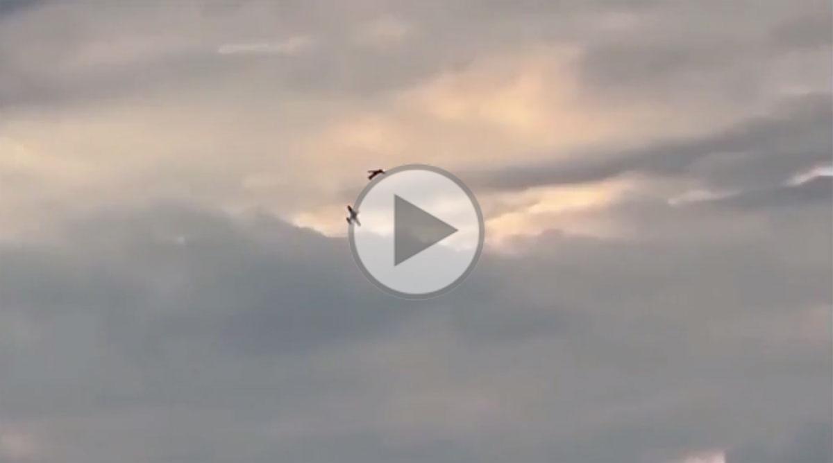 Deux Zlin Z-526 se percutent en plein vol pendant un meeting aérien en Allemagne